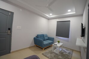 Quarto executivo | Área de estar