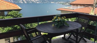 MAROCCHE APARTMENT, SURROUNDED BY NATURE WITH A VIEW OF LAKE GARDA