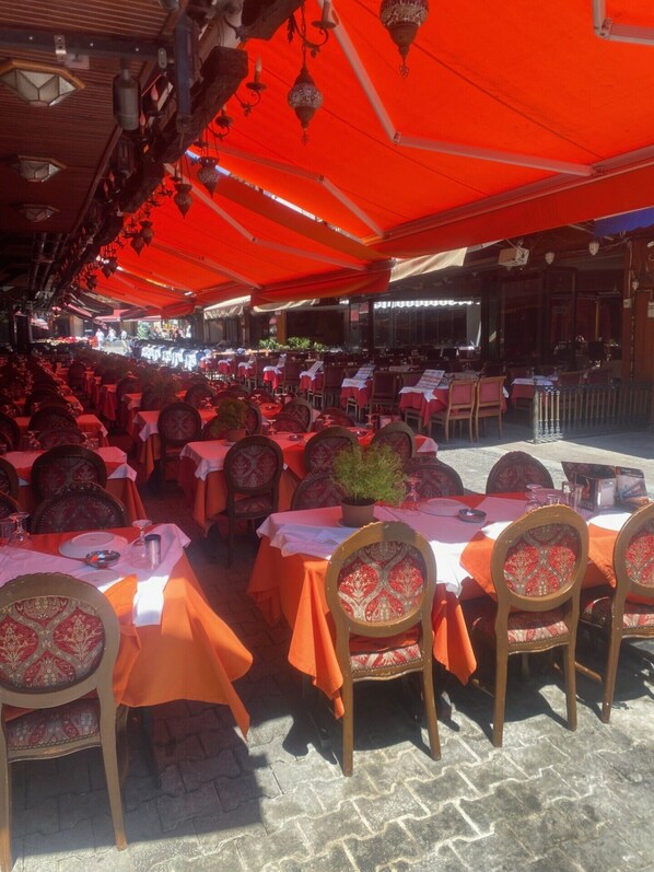 Restaurante al aire libre