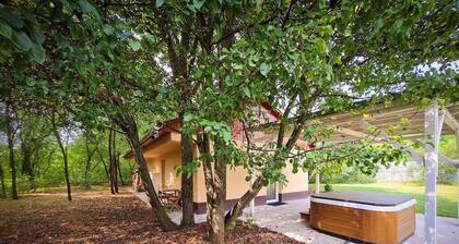 Forest farm with jacuzzi without neighbors, 5 mi from Soltvadkerti Lake Friendly
