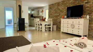 1 slaapkamer, reisbedje, gratis wifi, beddengoed