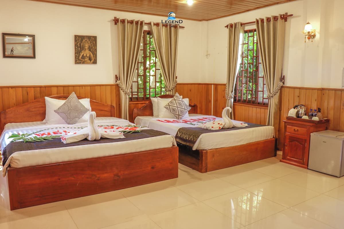 Standard Twin Room, Balcony, Garden View