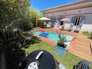 Pool - Typical Toulouse house entirely renovated (Launaguet)