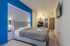 1 Schlafzimmer, Bügeleisen/Bügelbrett, kostenloses WLAN, Bettwäsche