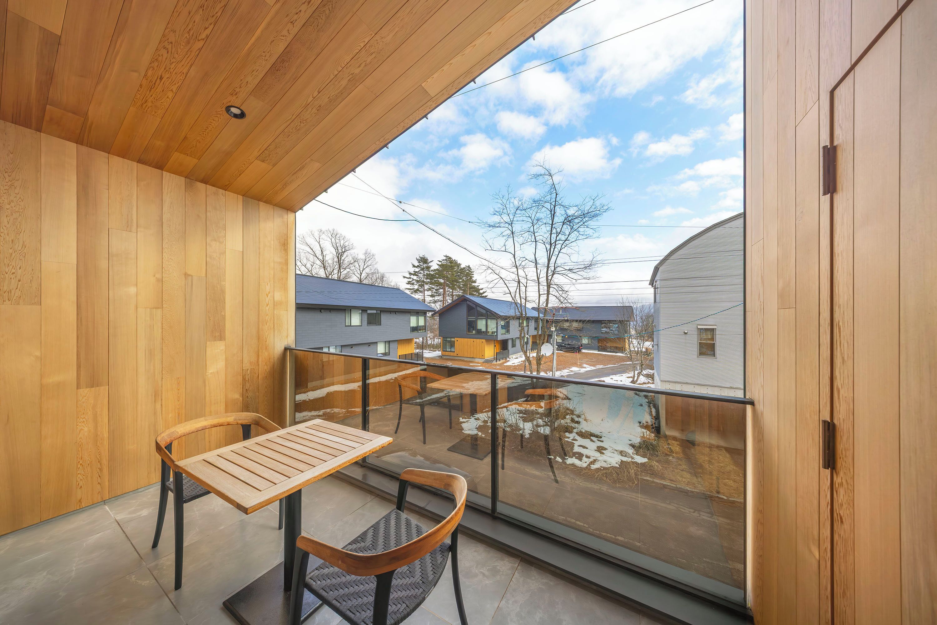Luxury Chalet, Balcony, Mountain View | Street view