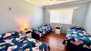 2 bedrooms, iron/ironing board