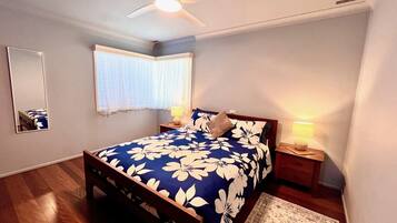 2 bedrooms, iron/ironing board