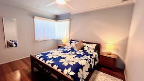 2 bedrooms, iron/ironing board