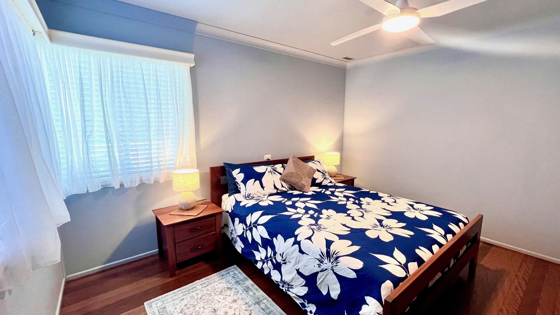 2 bedrooms, iron/ironing board