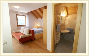 1 bedroom, WiFi, bed sheets