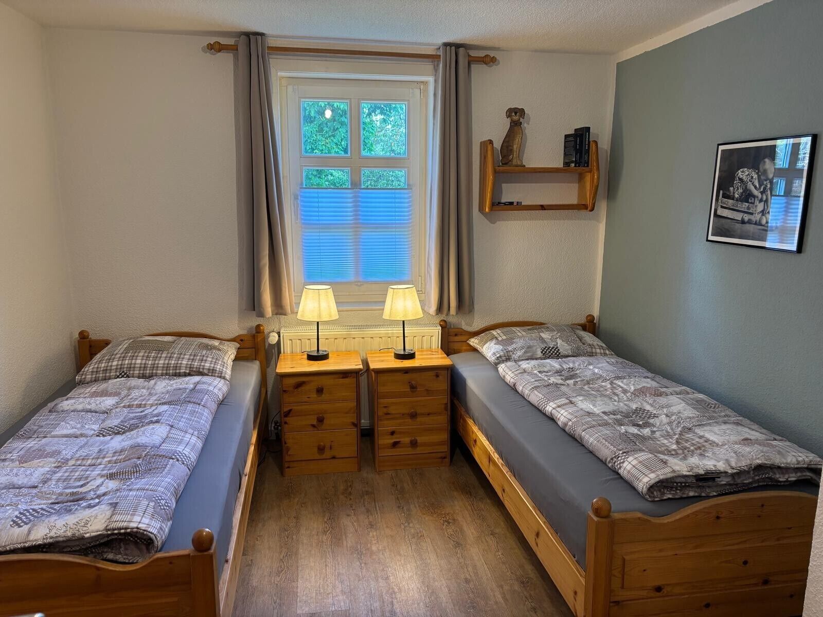 2 室のベッドルーム、WiFi、ベッドシーツ