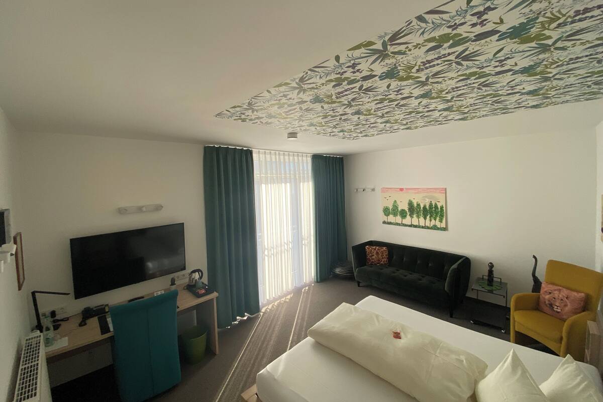 Superior Double Room | Hypo-allergenic bedding, desk, laptop workspace, blackout drapes