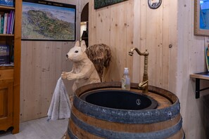 Interior - Double Room with Half-Board, Shared Bathroom (Vassieux-en-Vercors)