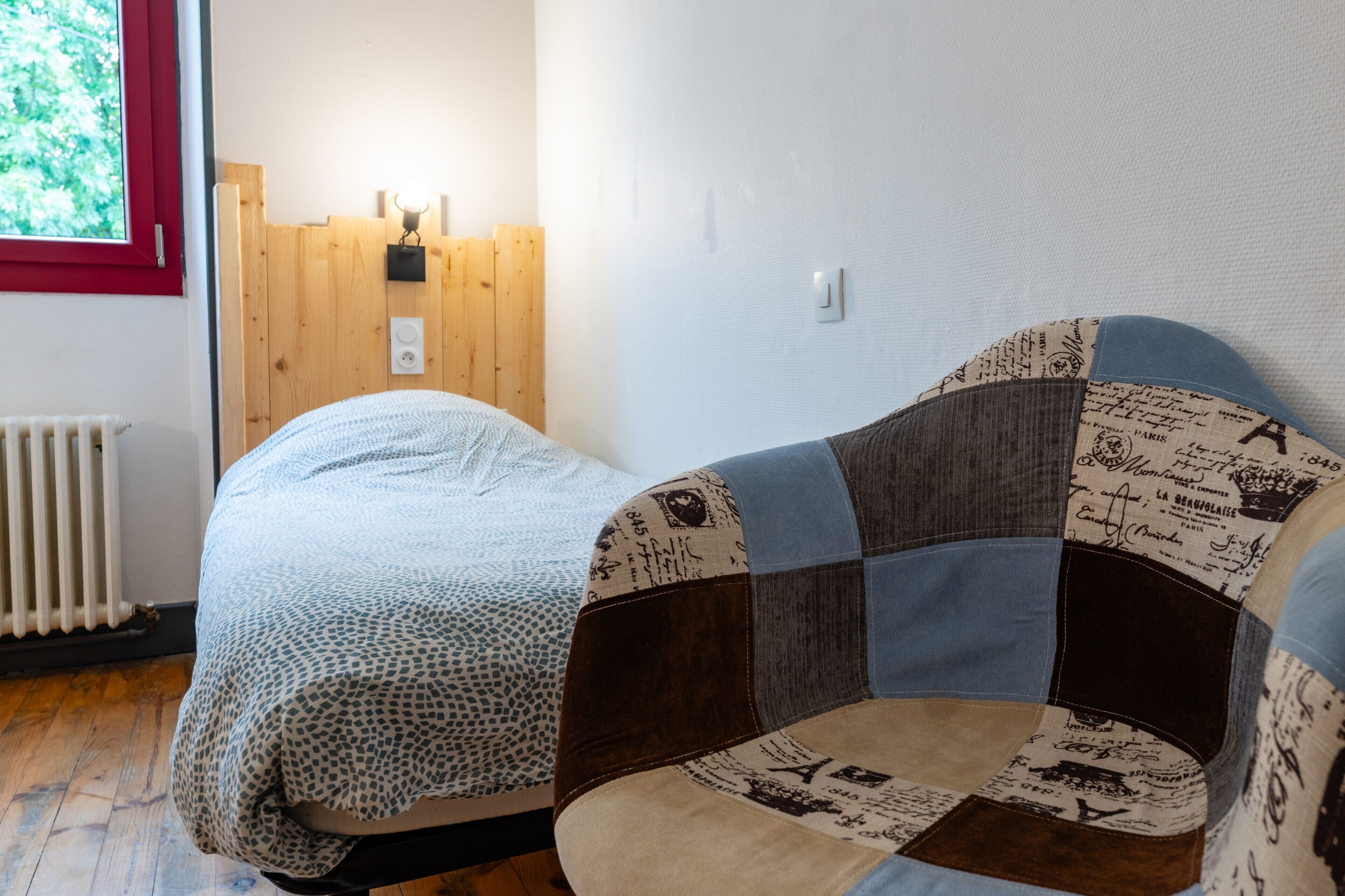 1 chambre, Wi-Fi, draps fournis