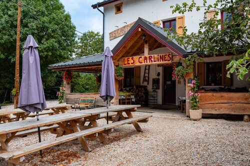 Room 'Les Carlines 5' with Mountain View, Shared Terrace and Wi-Fi