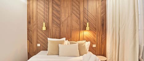 2 chambres, fer et planche Ă repasser, literie fournie