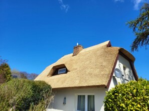 Exterior - 50m from the beach - Cozy thatched house in Zingst with garden (Zingst)