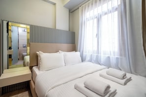 Condo clássico, 1 quarto, serviço de arrumação, vista para o parque | Roupas de cama de algodão egípcio, roupas de cama premium