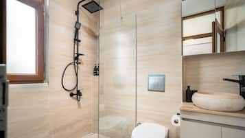 Dusche, Regendusche, Haartrockner, Bidet