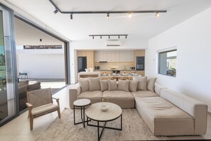 Villa, 5 Bedrooms, Private Pool, Garden View | Living room - Ayia Napa Orea Villa OR8 (Ayia Napa)