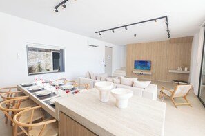 Villa, 5 Bedrooms, Private Pool, Garden View | Living room - Ayia Napa Orea Villa OR8 (Ayia Napa)