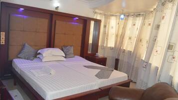 Standard Double Room, Balcony, City View