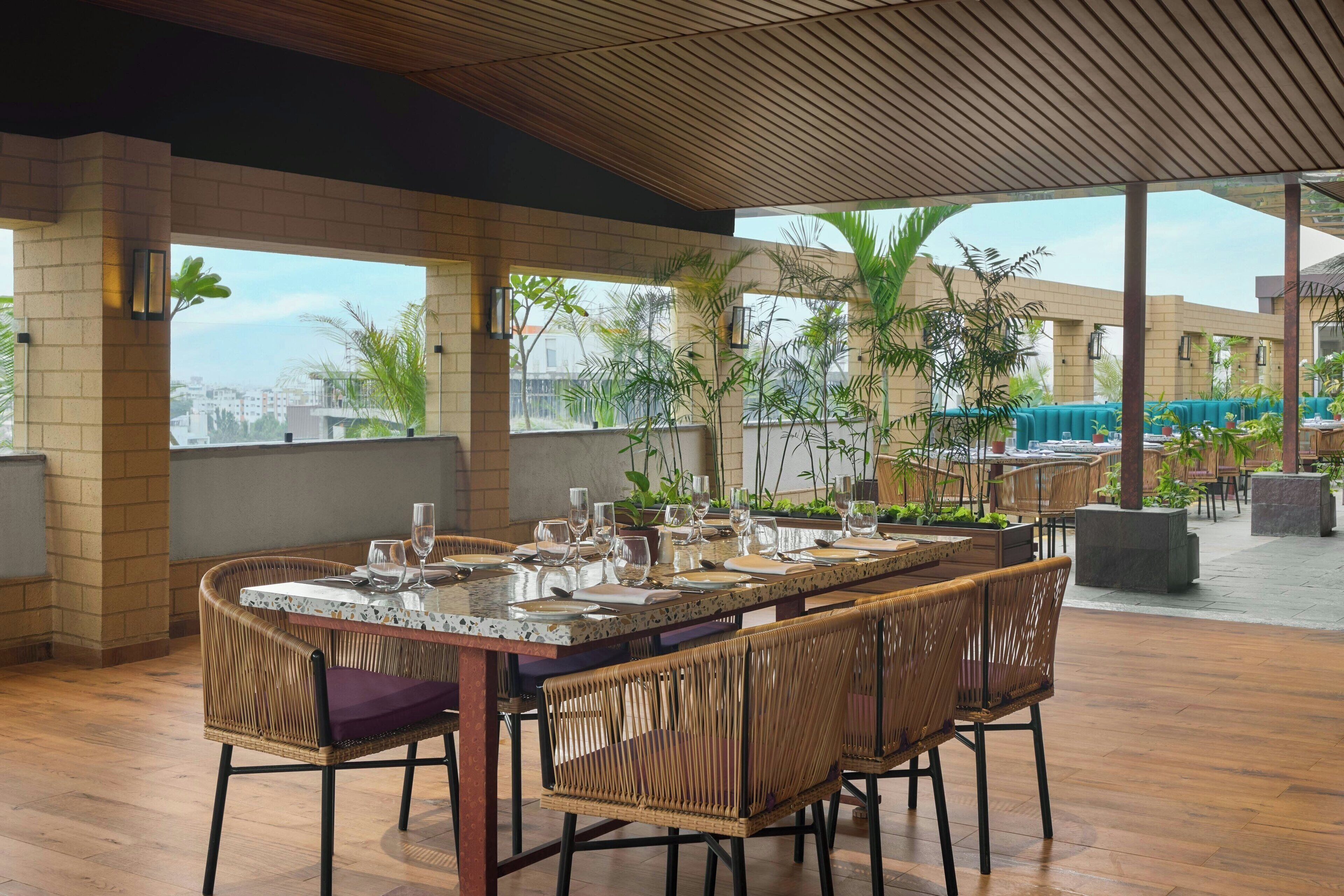 Café da manhã, almoço e jantar