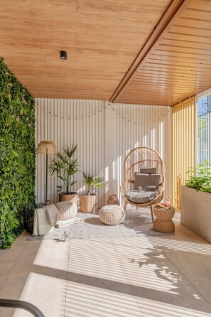 Bubbelpool, ångbastu och massage