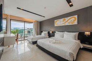 Apartment, Balcony | Free WiFi - 1BR with Pool 3 Min Walk to Beach  C197 (Patong)