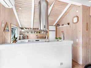 Fridge, microwave, dishwasher, highchair