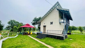 Exterior - Charming 2-bedroom villa in brilliant Awlay with AC (awlay)