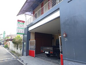 Fassade der Unterkunft