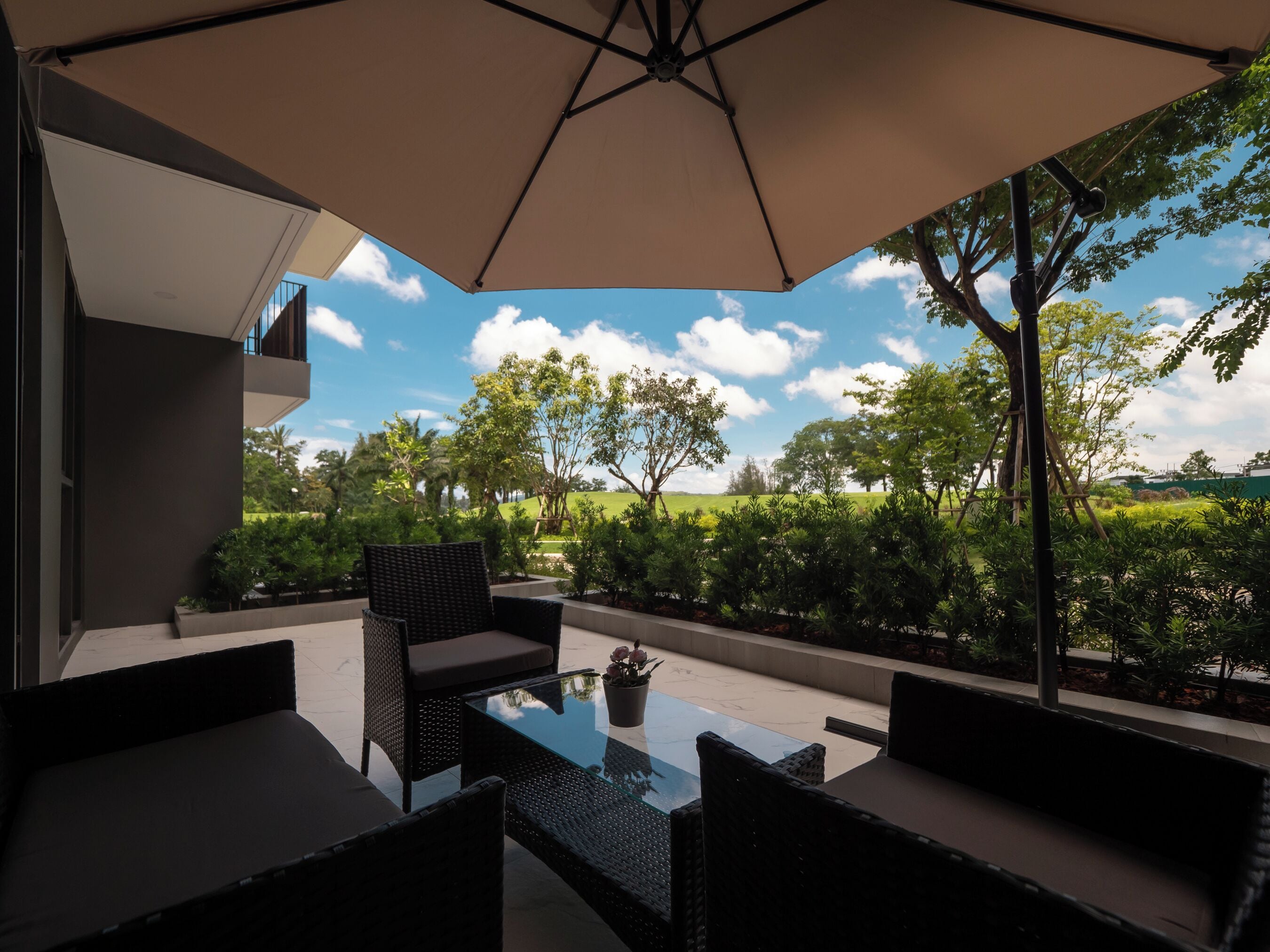 ซูพีเรียอพาร์ทเมนท์ | ลานระเบียง/นอกชาน