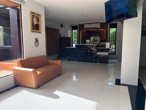 Lobby sitting area