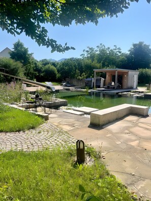 Pool - Holiday Home with Shared Pool, Terrace and Wi-Fi (Gengenbach)