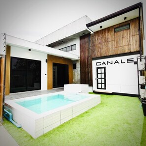 Facciata della struttura