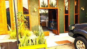 Front of property – evening/night