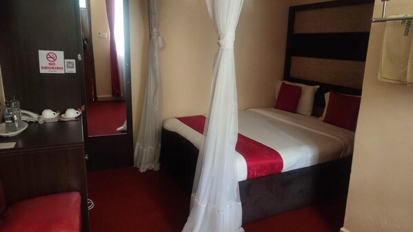 Wifi gratis y ropa de cama