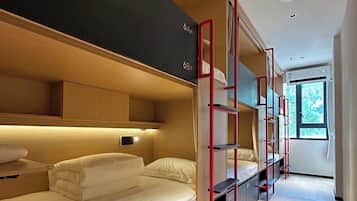 Elite Shared Dormitory, Women only, City View | Hypo-allergenic bedding, blackout drapes, soundproofing, free WiFi