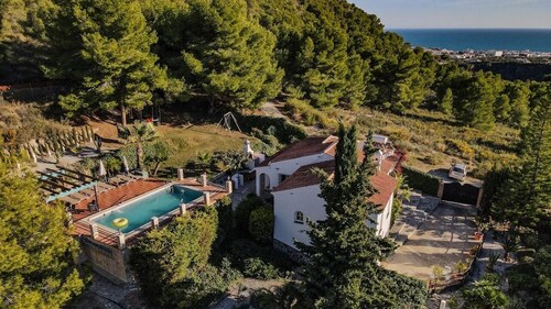 Einzigartige Villa, Panoramablick auf das Meer und die Berge - Nerja/Frigiliana