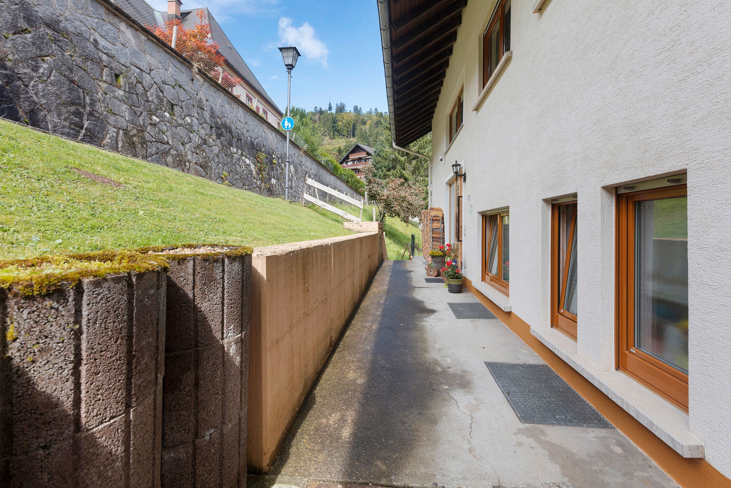 Enceinte de l’hébergement