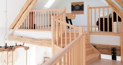 Domaine Renovated farm with SPA, 15 sleeps, private parking, near Paris