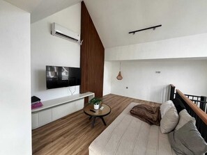 Villa, 2 chambres, non-fumeur | Aire de séjour