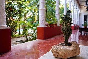 Enceinte de l’hébergement