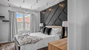 5 bedrooms, desk, iron/ironing board, WiFi