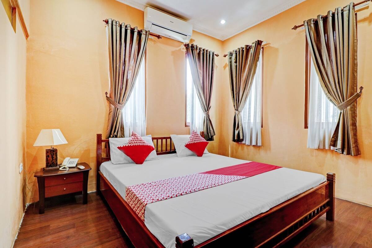 Chambre Standard double | Accès au Wi-Fi (inclus), literie fournie