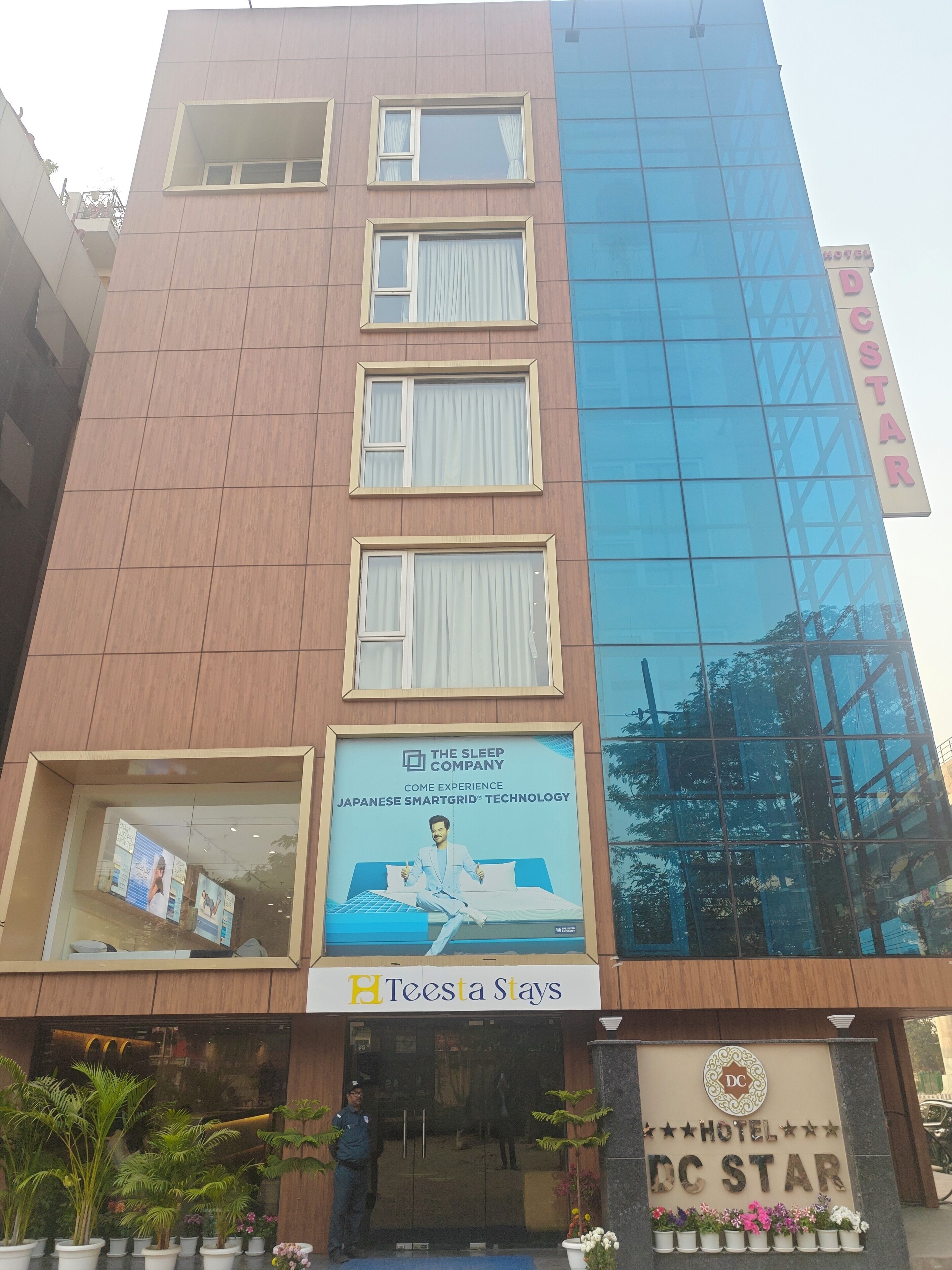 Façade de l’hébergement