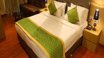 Sábanas de algodón egipcio, ropa de cama de alta calidad y wifi gratis