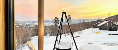 Cabaña, 4 habitaciones, Terraza, vista al lago | Áreas de la propiedad