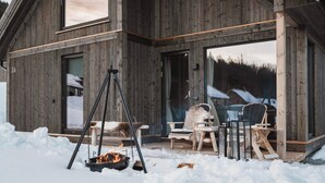 Cabin, 4 Bedrooms, Terrace, Lake View | Property grounds - Cabin at Norefjell ski Resort, Nice View (Krodsherad)